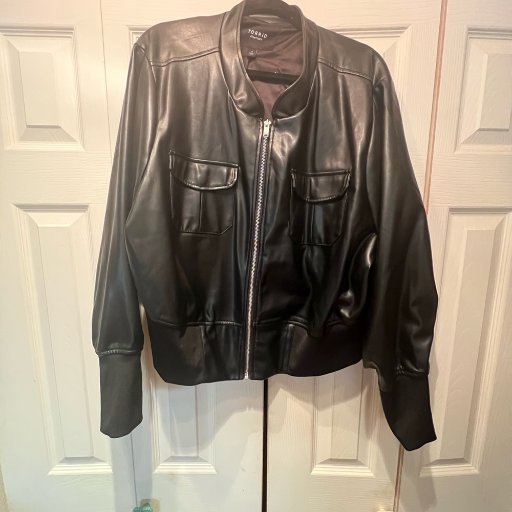 Torrid Leather Jacket